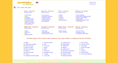 Desktop Screenshot of mysavingtips.co.uk